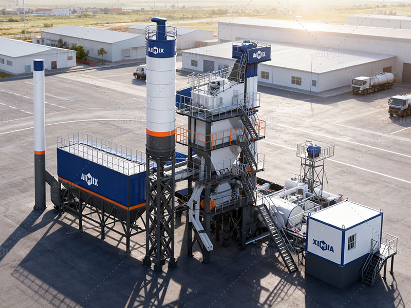 ALQ Series stationary batch mix asphalt plant for sale globally