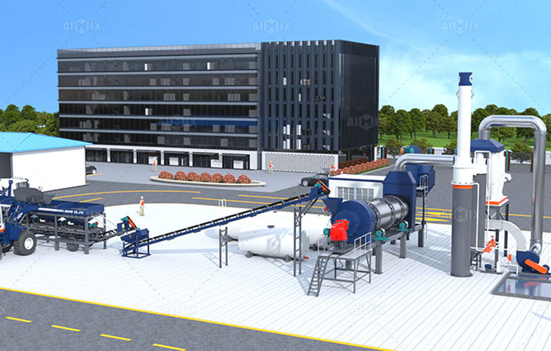 ALT Drum asphalt plant
