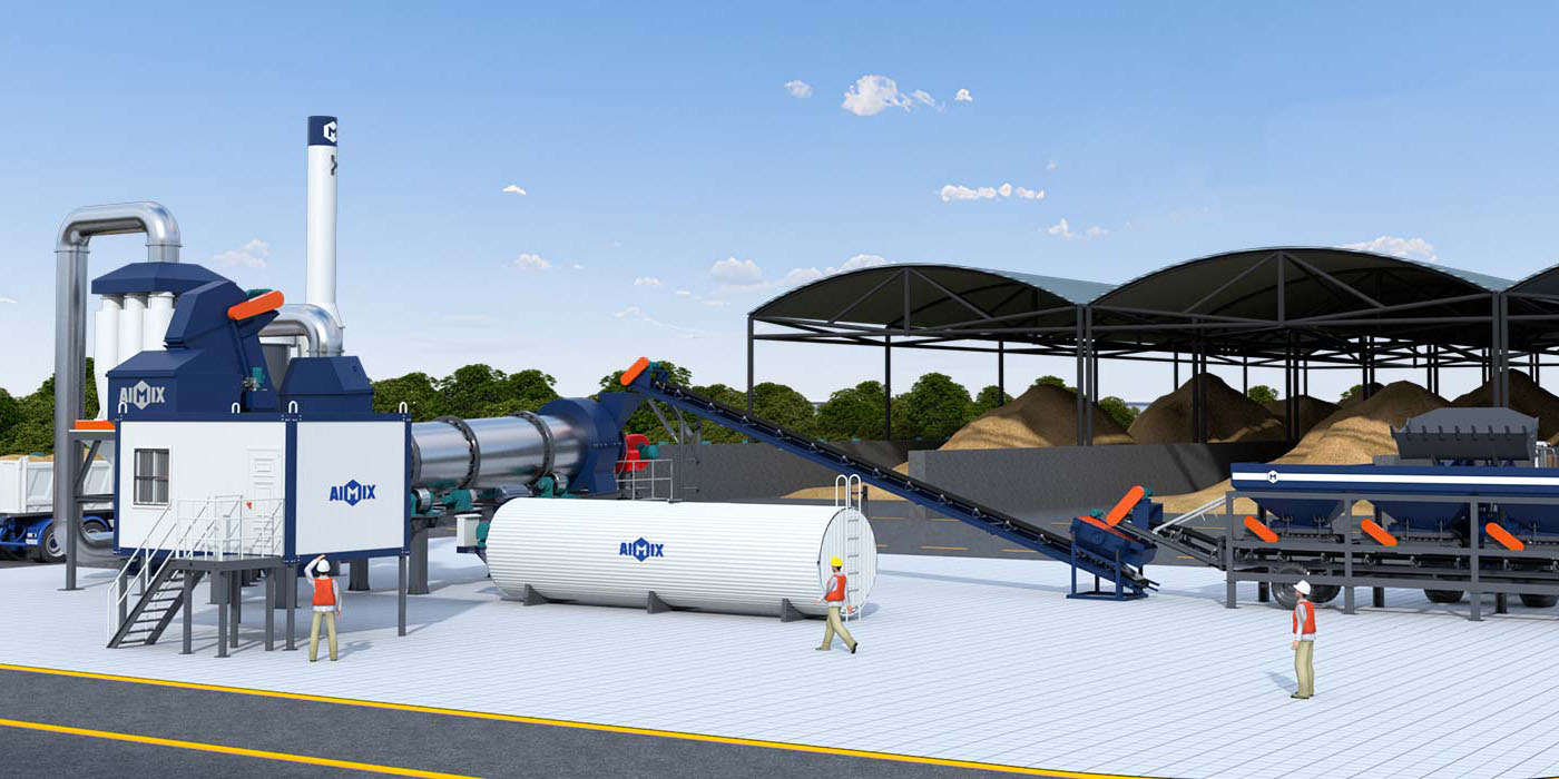 ALYT Series asphalt drum plant for sale
