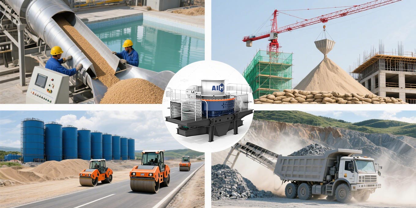 Applications of Sand Maker Machine