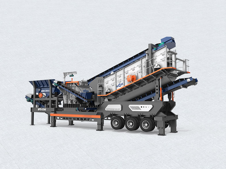 APY3 Mobile Impact Crusher - Wheeled type