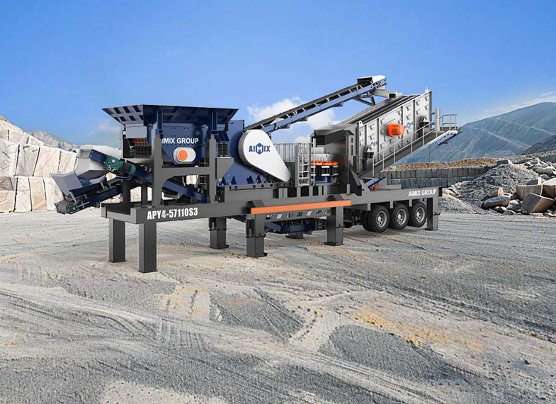 APY4 Combined Mobile Granite Crushing Plants - AIMIX