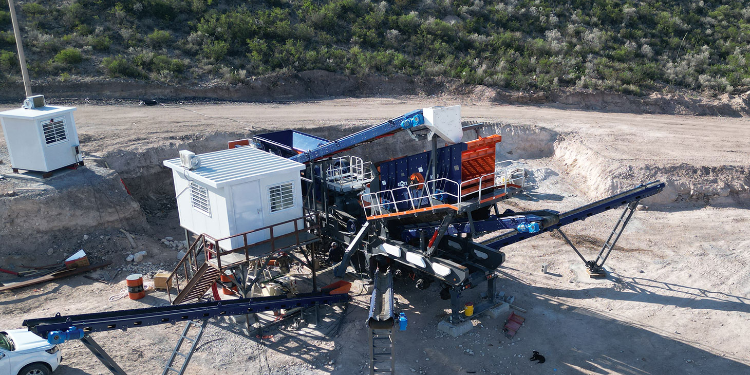 APY4 Mobile Crushers Installed in Mexico