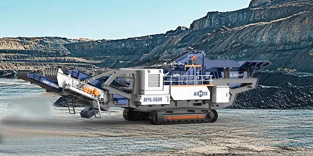 APYL Crawler type crushing plant for sale