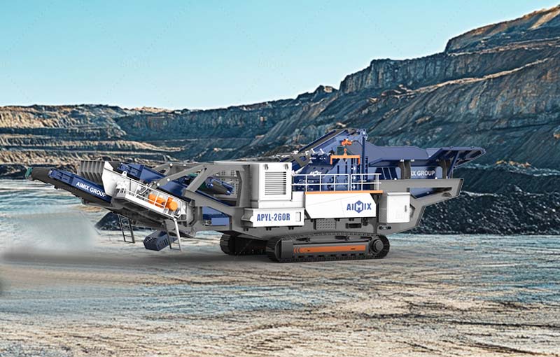 APYL Crawler Type Stone Crushing Plant - Price higher than others