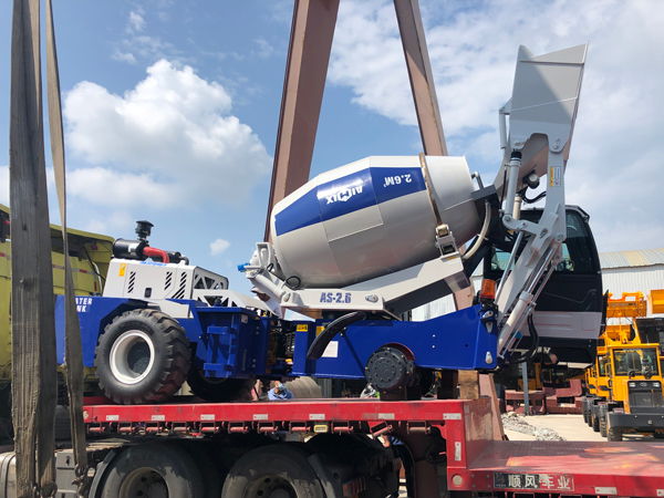 AS-2.6 self-loading concrete mixer Kazakhstan