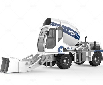 AS-2.6 self loading concrete mixer