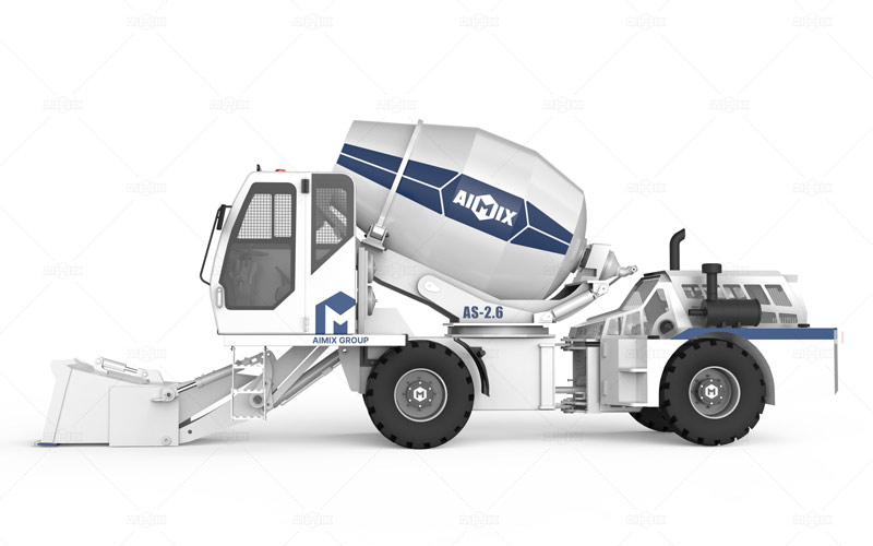 AS-2.6A self loading concrete mixer