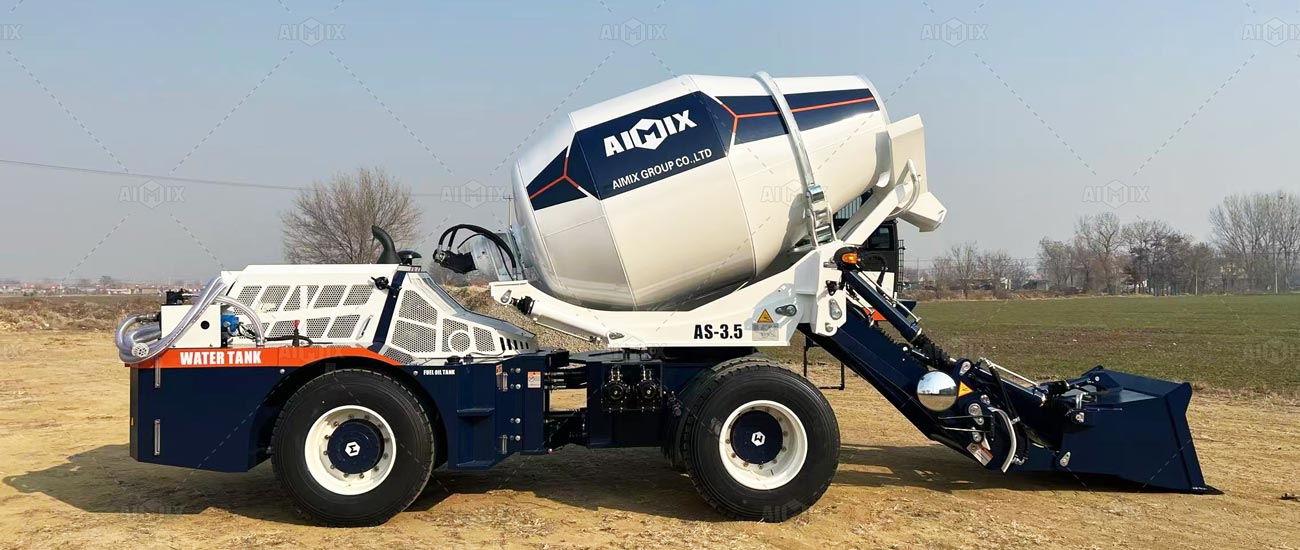 AS-3.5 Aimix efficient self loading concrete mixer
