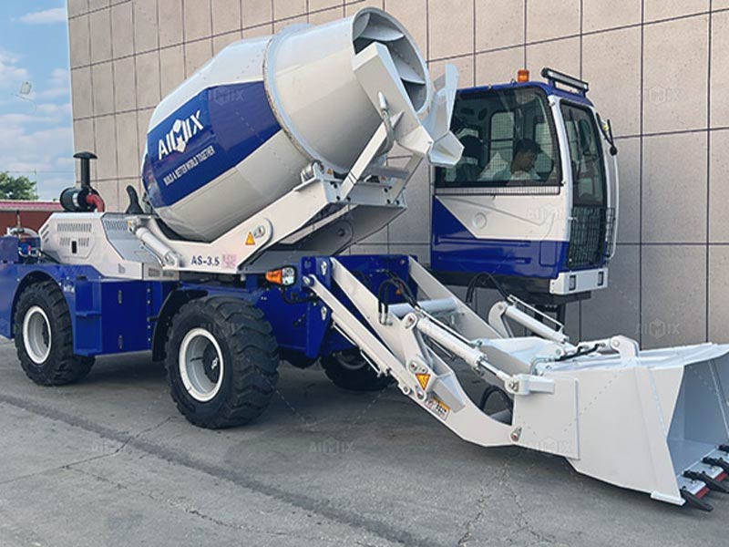AS-3.5 self loading concrete mixer