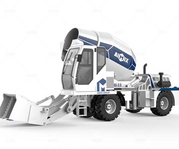 AS-3.5B self loading concrete mixer