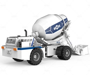AS-3.5C self loading concrete mixer