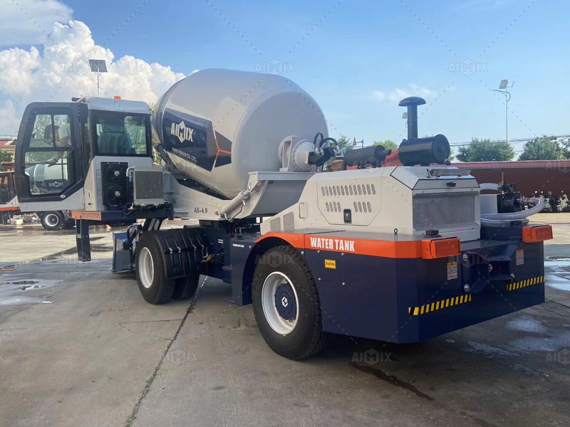 AS-4.0 Self Loading Concrete Mixer to UAE