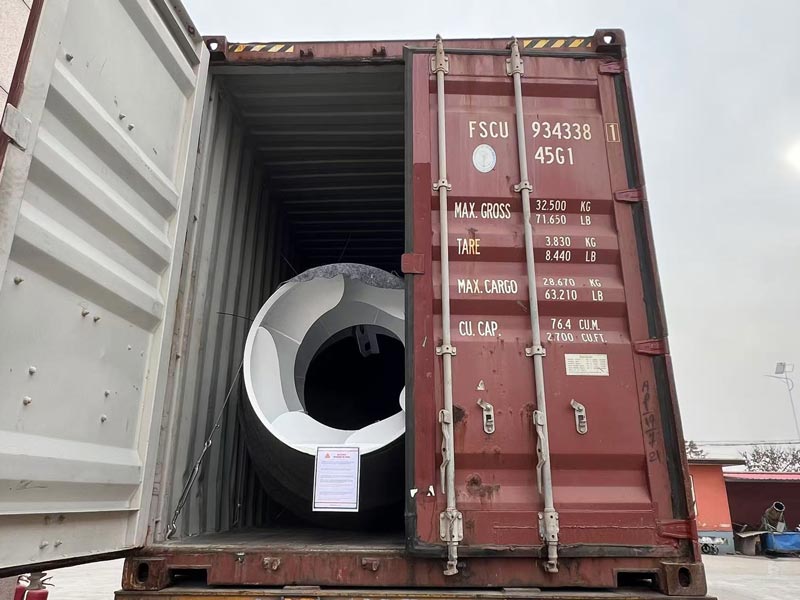AS-4.0 Self loading mixer loading in container