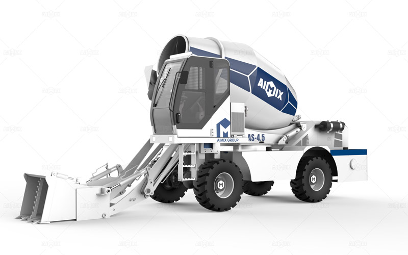 AS-4.5A self loading concrete mixer