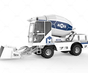 AS-6.5 self loading concrete mixer