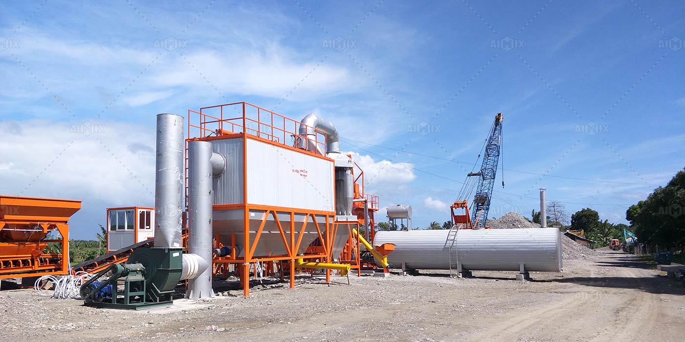 Asphalt Batching Plant in the Philippines-