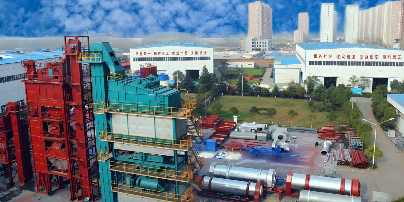 asphalt hot mix plant manufacturing factory in China