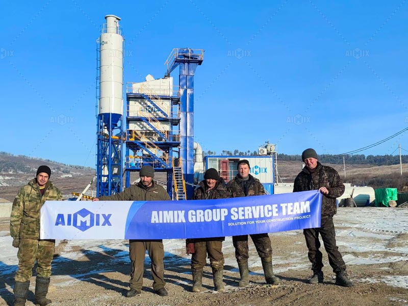 asphalt mix plants in Russia