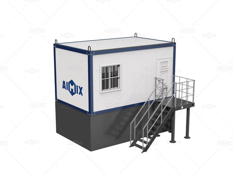 asphalt plant control room