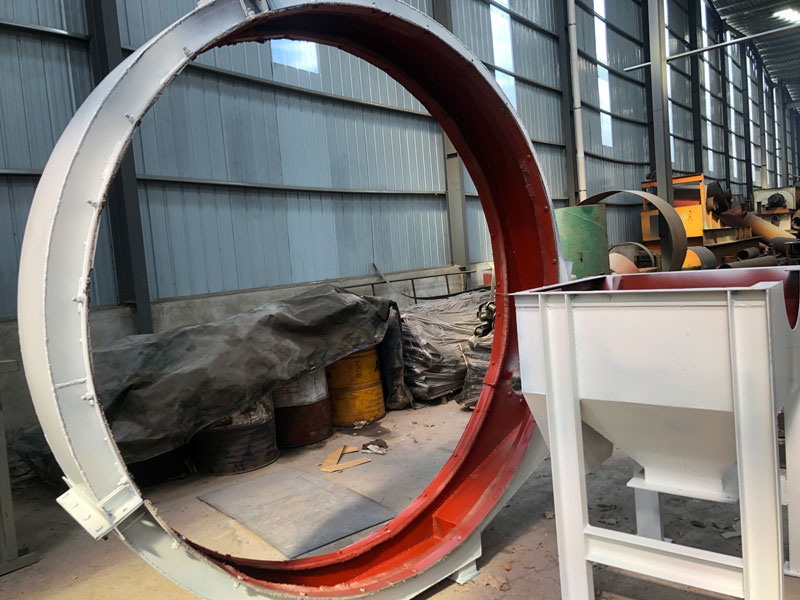 ball mill has been painted