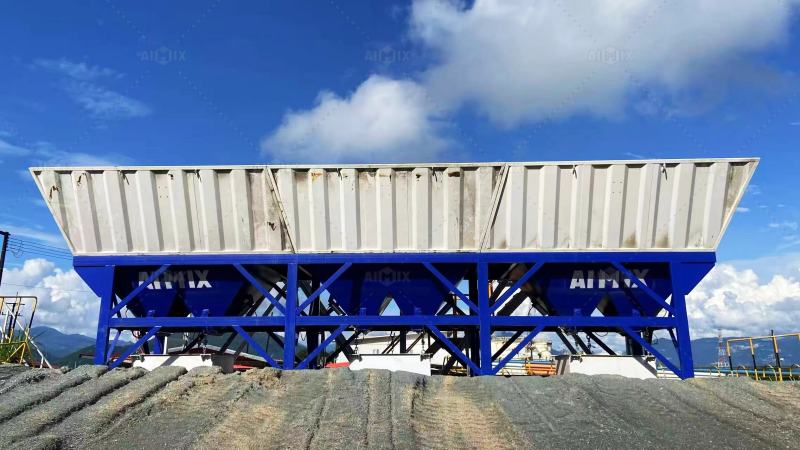 batching machine installed