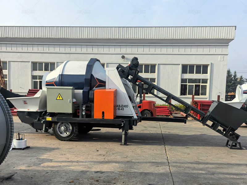 Belt Feeder Customized Concrete Mixer Pump