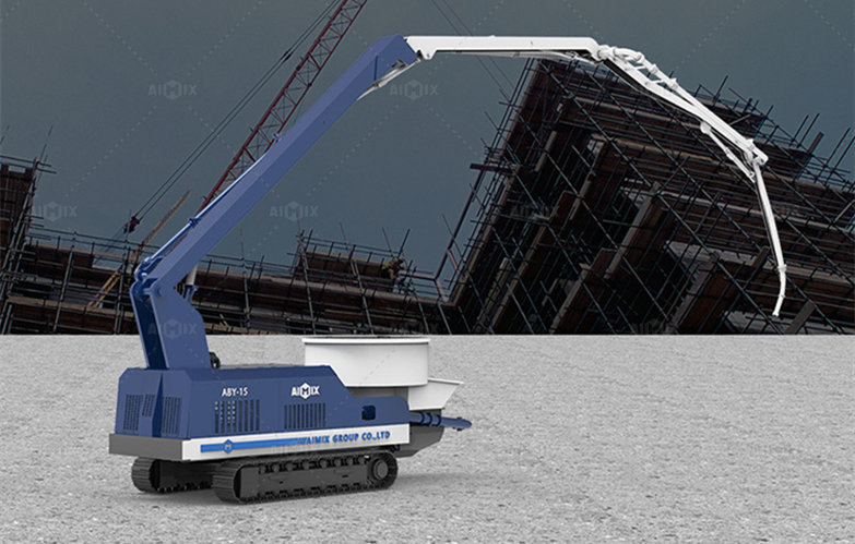 Boom Type with Crawler Chassis Diesel Concrete Pump