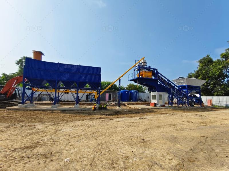 choose suitable mobile concrete mixer plant