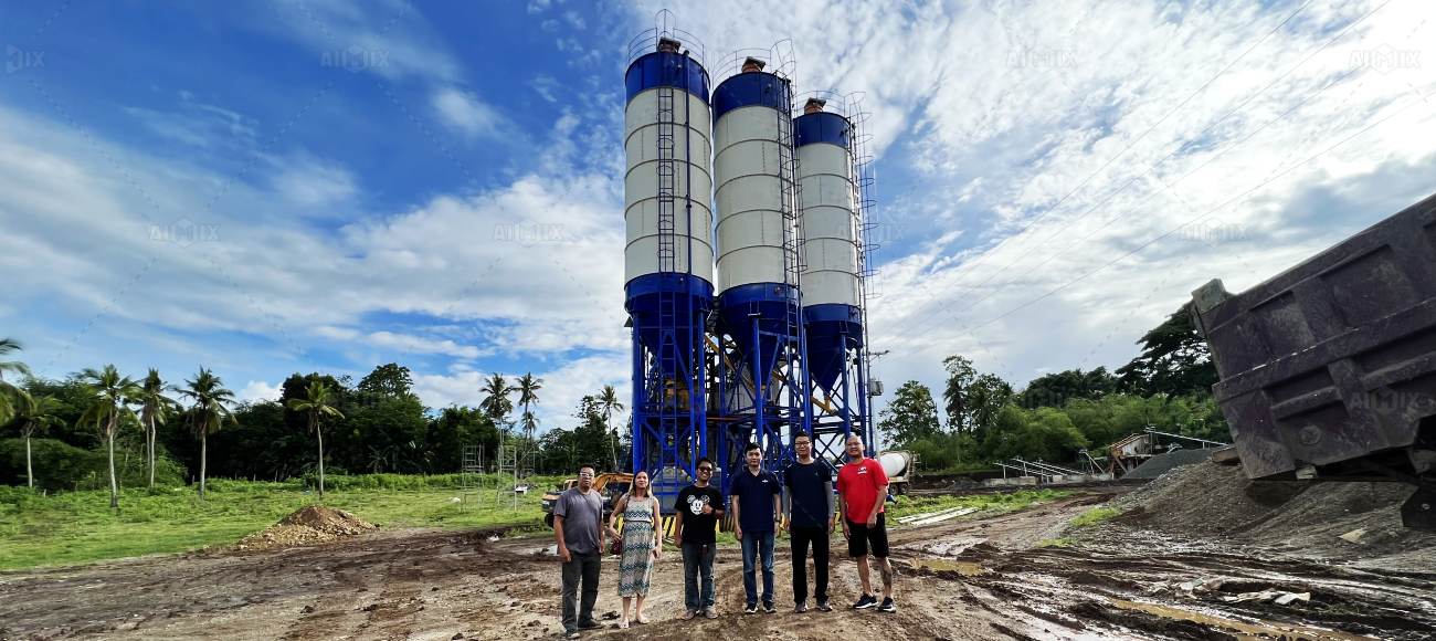 client's satisfation about our batching plant