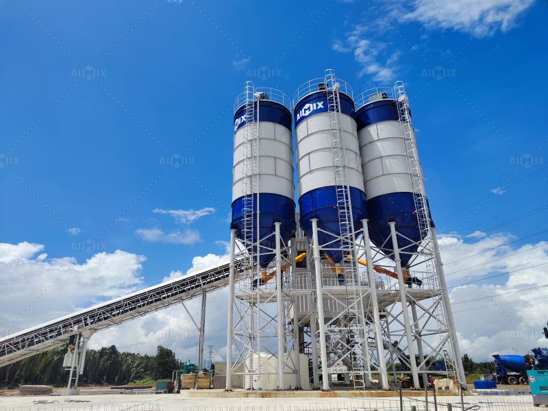commercial batching plant for ready-mix concrete