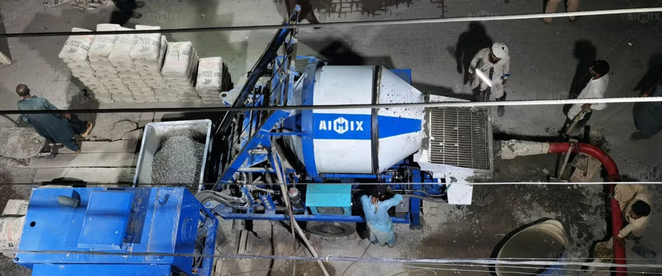 Concrete Mixing Pump for Pakistan House Construction