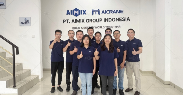 Concrete Mixing Pump Indonesia Office