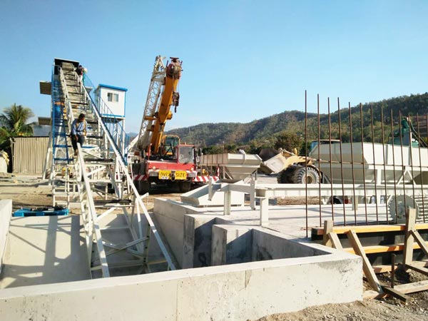 concrete plant East Timor