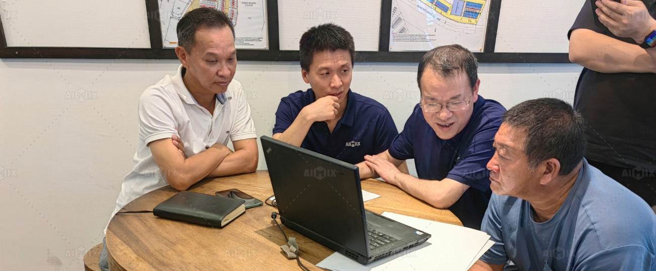 Concrete Pump Service Team Members