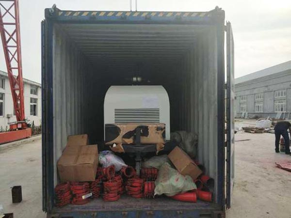 concrete pump to Pakistan