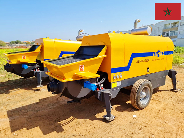 concrete pumps Morocco