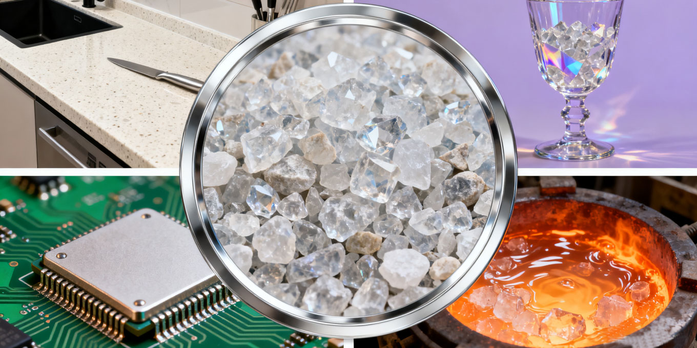 Core Industrial Applications of Crushed Quartz