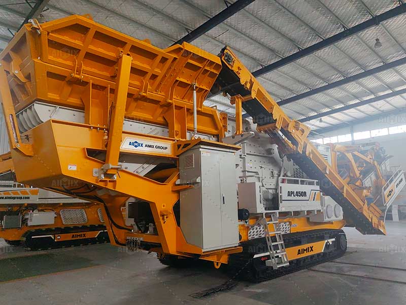 crawler crusher impact type