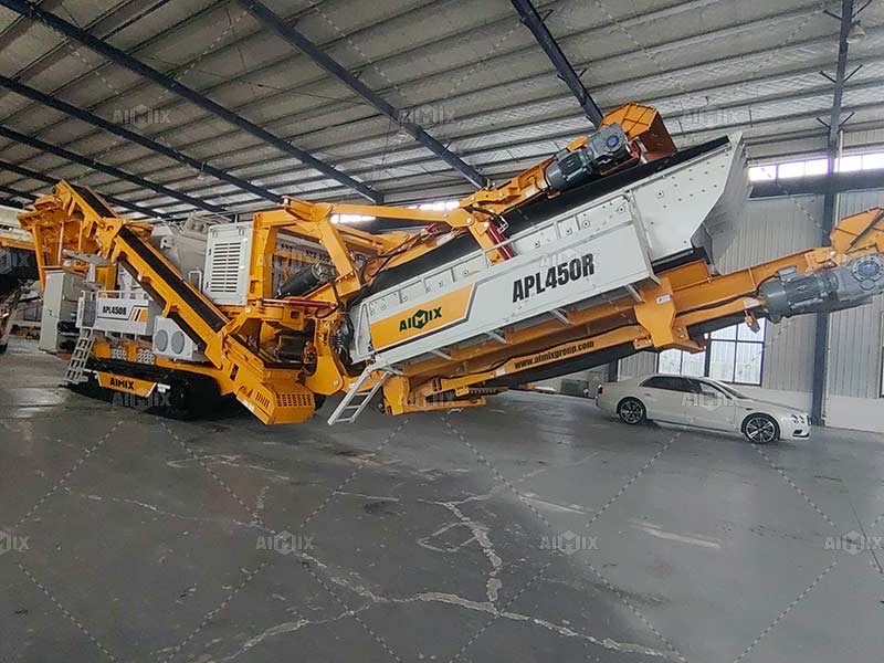 crawler impact crusher machine