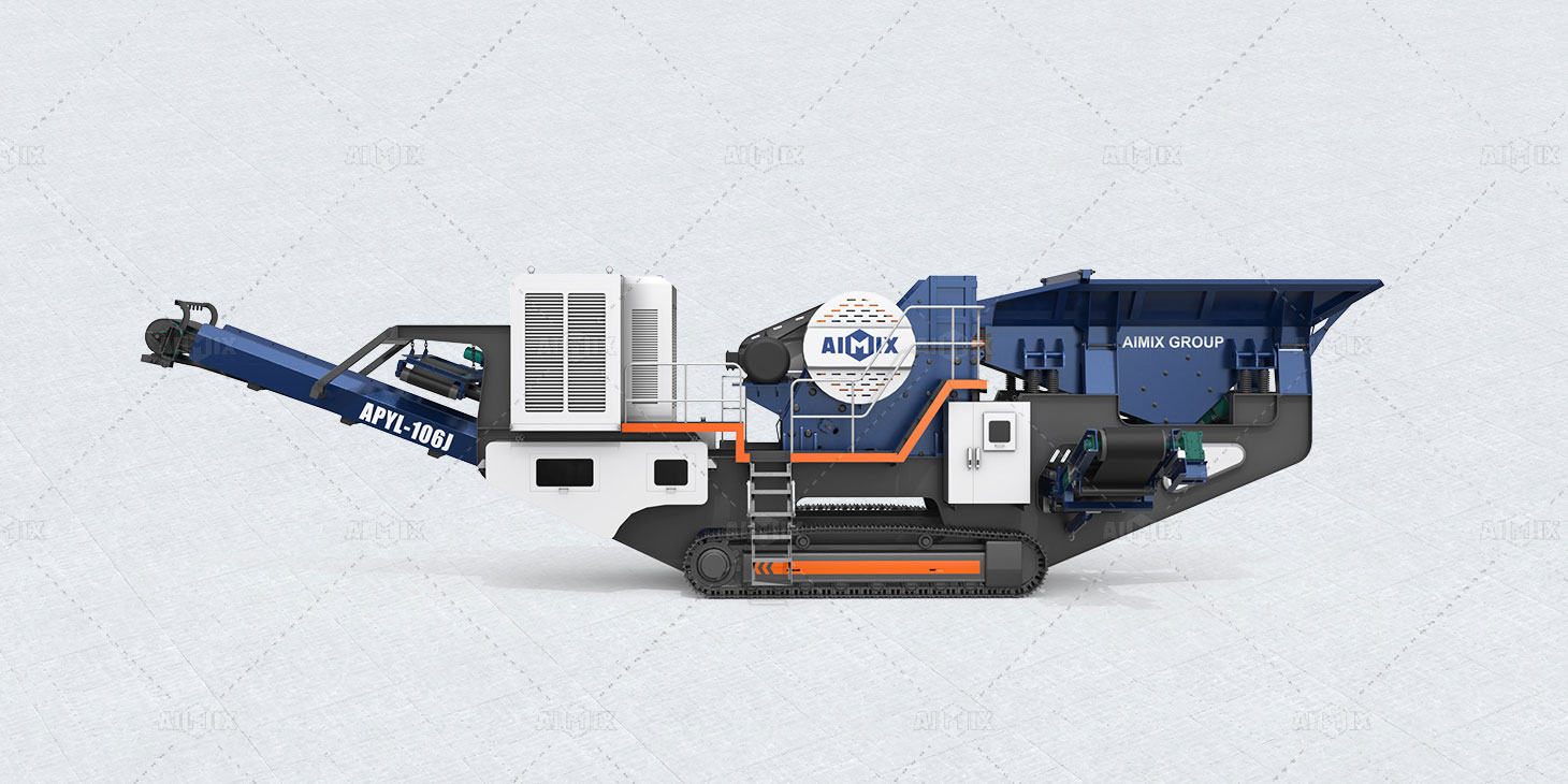 Crawler Mobile Jaw Crusher Machine