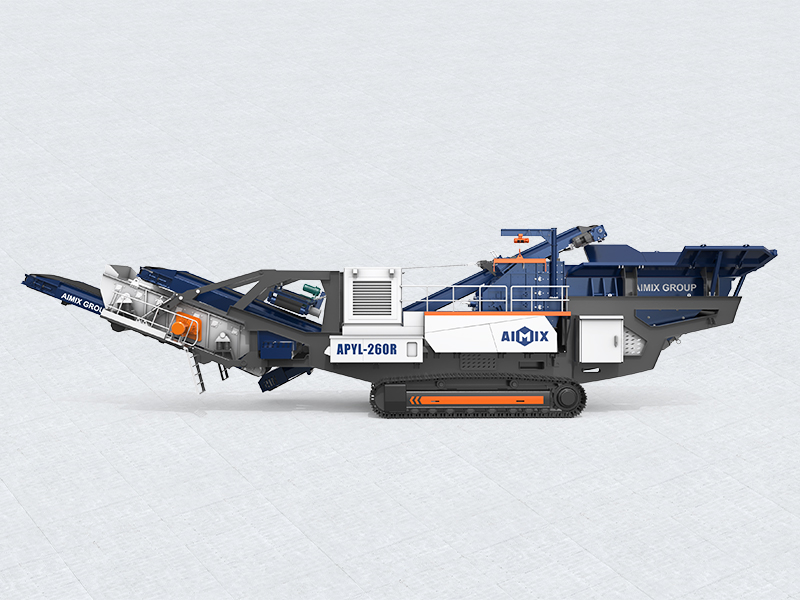 crawler mobile stone impact crusher