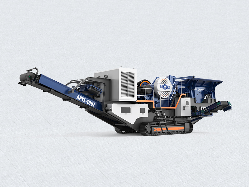 crawler mobile stone jaw crusher