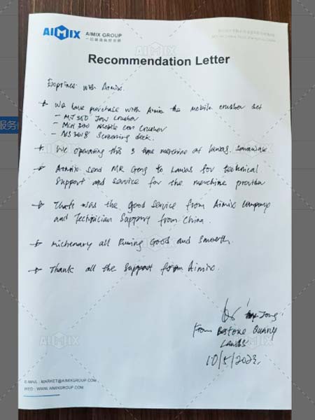 customer feedback from Malaysian customer