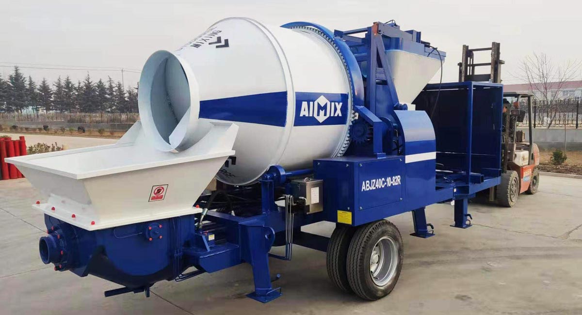 diesel cement mixer pump