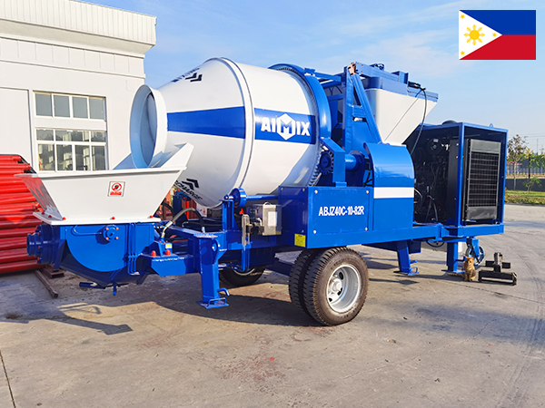 diesel cement mixer pump in the Philippines