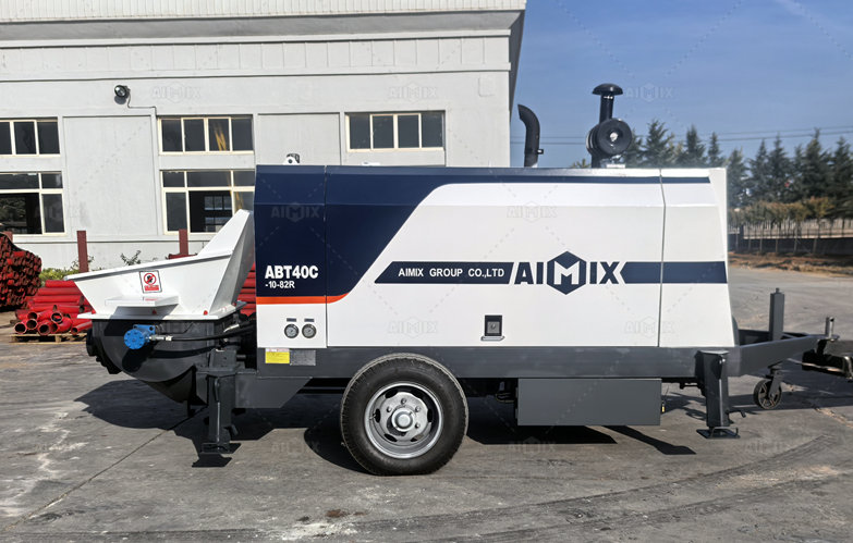 diesel concrete pump trailer ABT40C