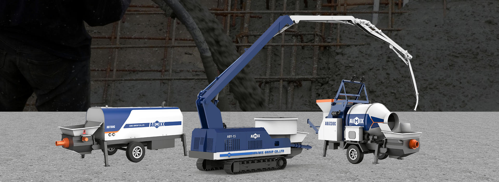 Diesel Concrete Pumps Banner