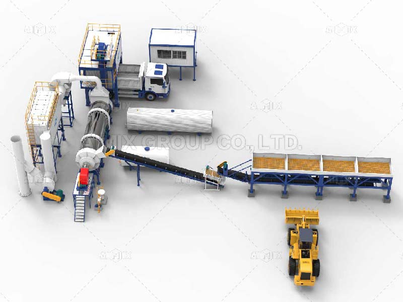 Drum Mix Asphalt Plant