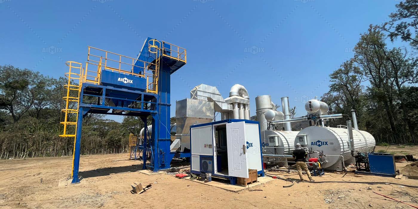 drum mix plant price